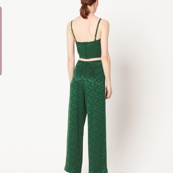 SANDRO | Jacquard Crop Blouse - Picture 3 of 8